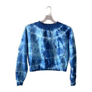 Belen Los Angeles Women’s Size Small Tie Dye Pullover Crop Sweatshirt